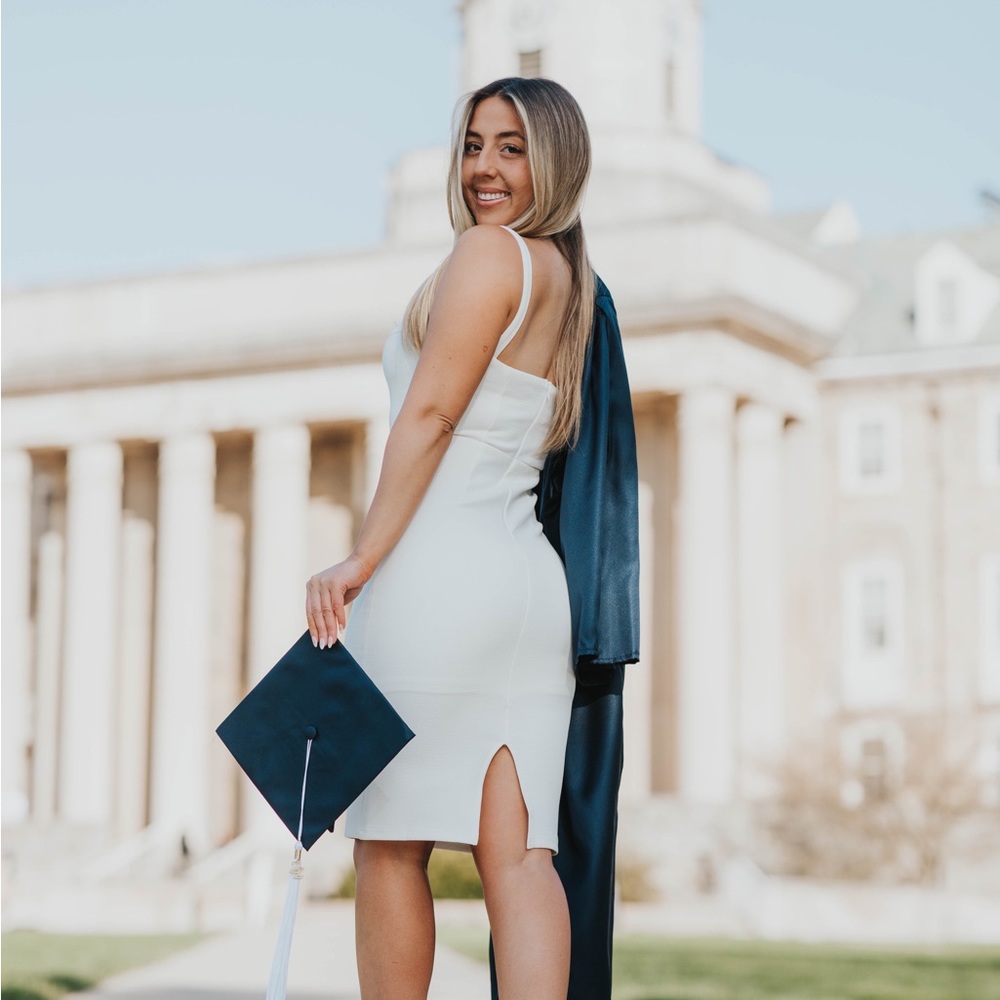 Selfie Leslie white dress